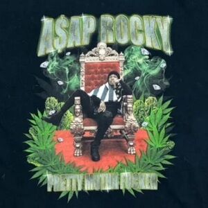 NWT A$AP Rocky Under the Influence Tour T-Shirt 2013 Size L